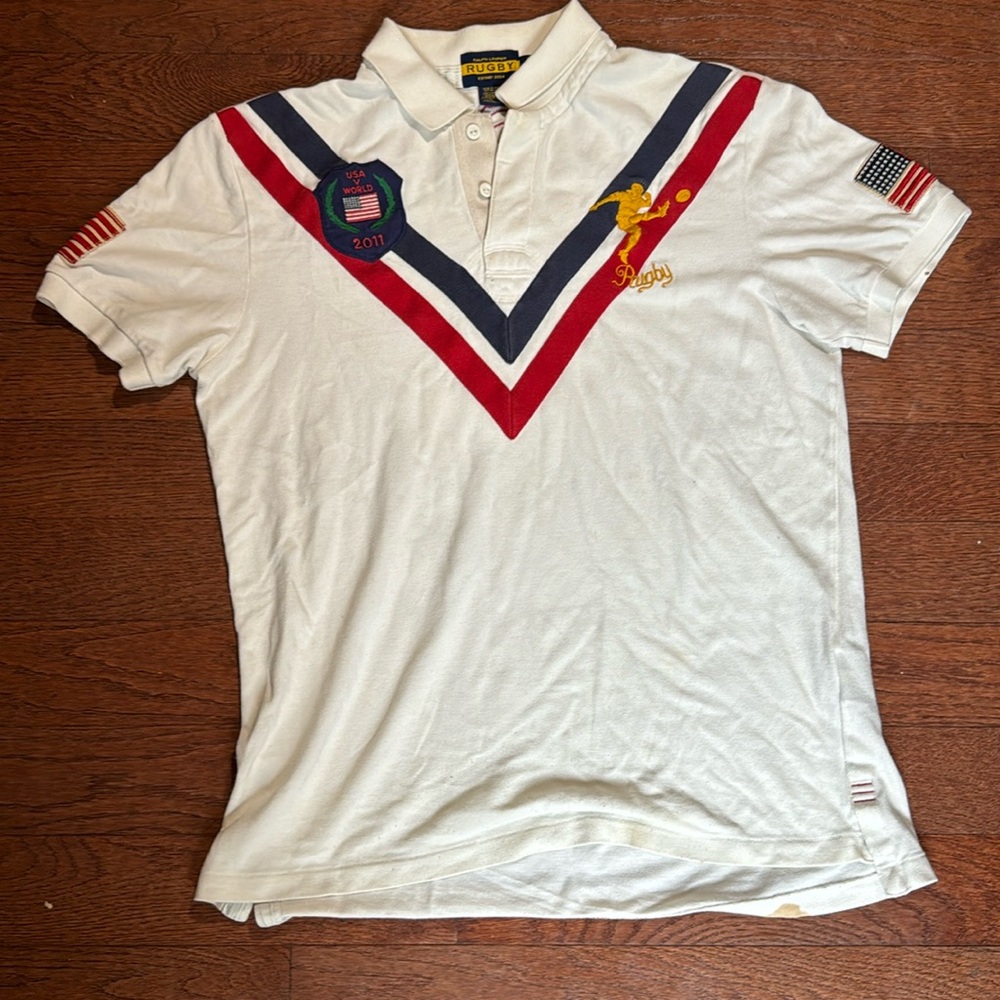 Retro Polo Rugby USA edition mens size large